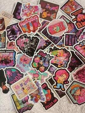40 Piece Saja Boys K Pop Demon Hunters Sticker Set